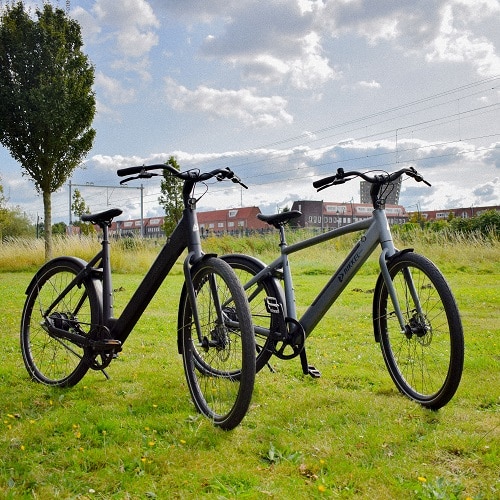 Elektrische fietsen met wielmotor