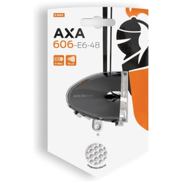 Koplamp 606 E-Bike 6-48V 15 Lux